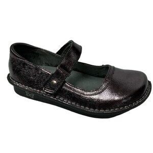 Algeria Women's Paloma Patent Leather Mary Janes Size 5.5